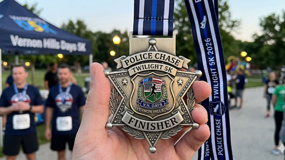 The Police Chase Twilight 5k Run/Walk at Vernon Hills Days